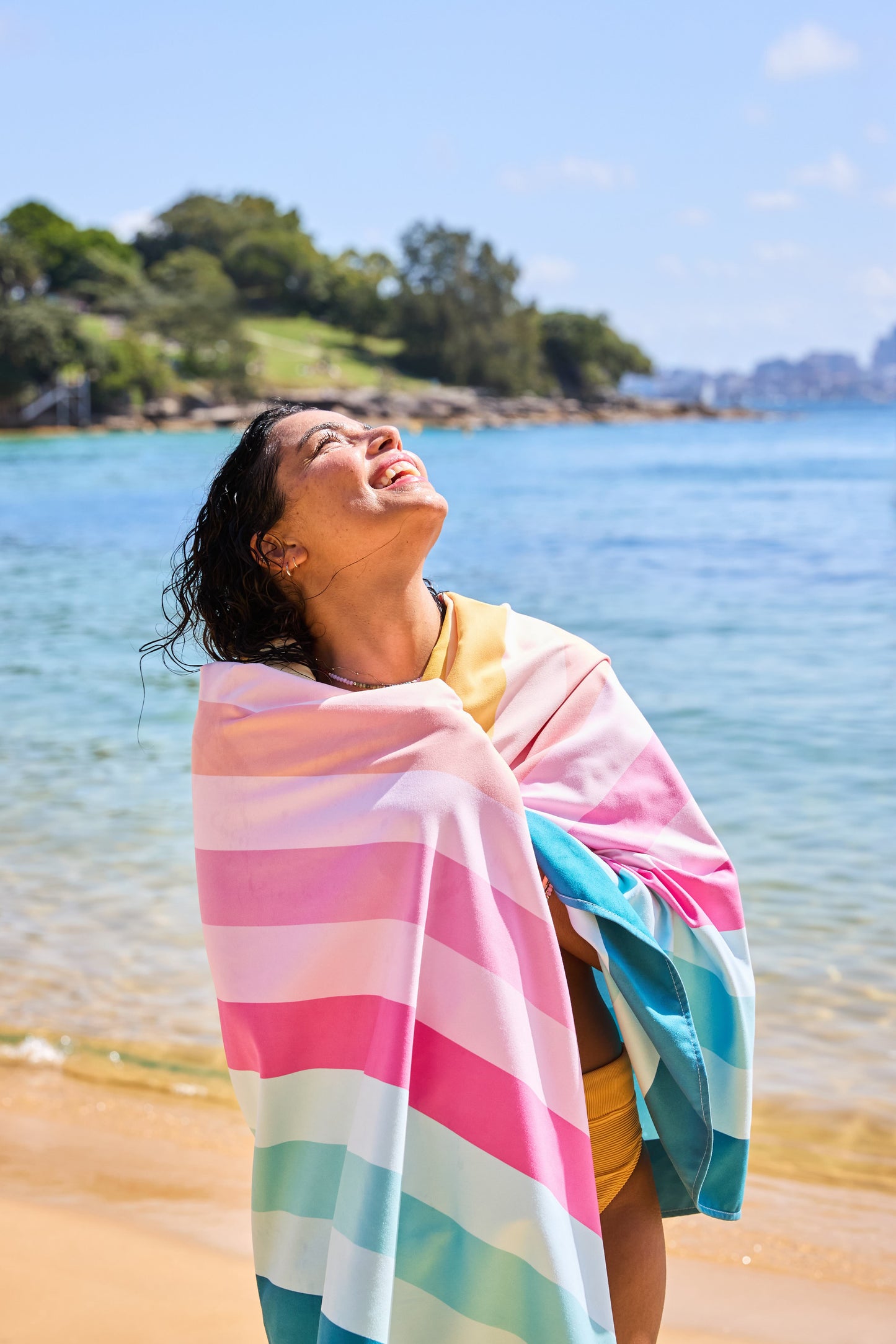 BEACH TOWEL & TOTE | COASTAL CANDY