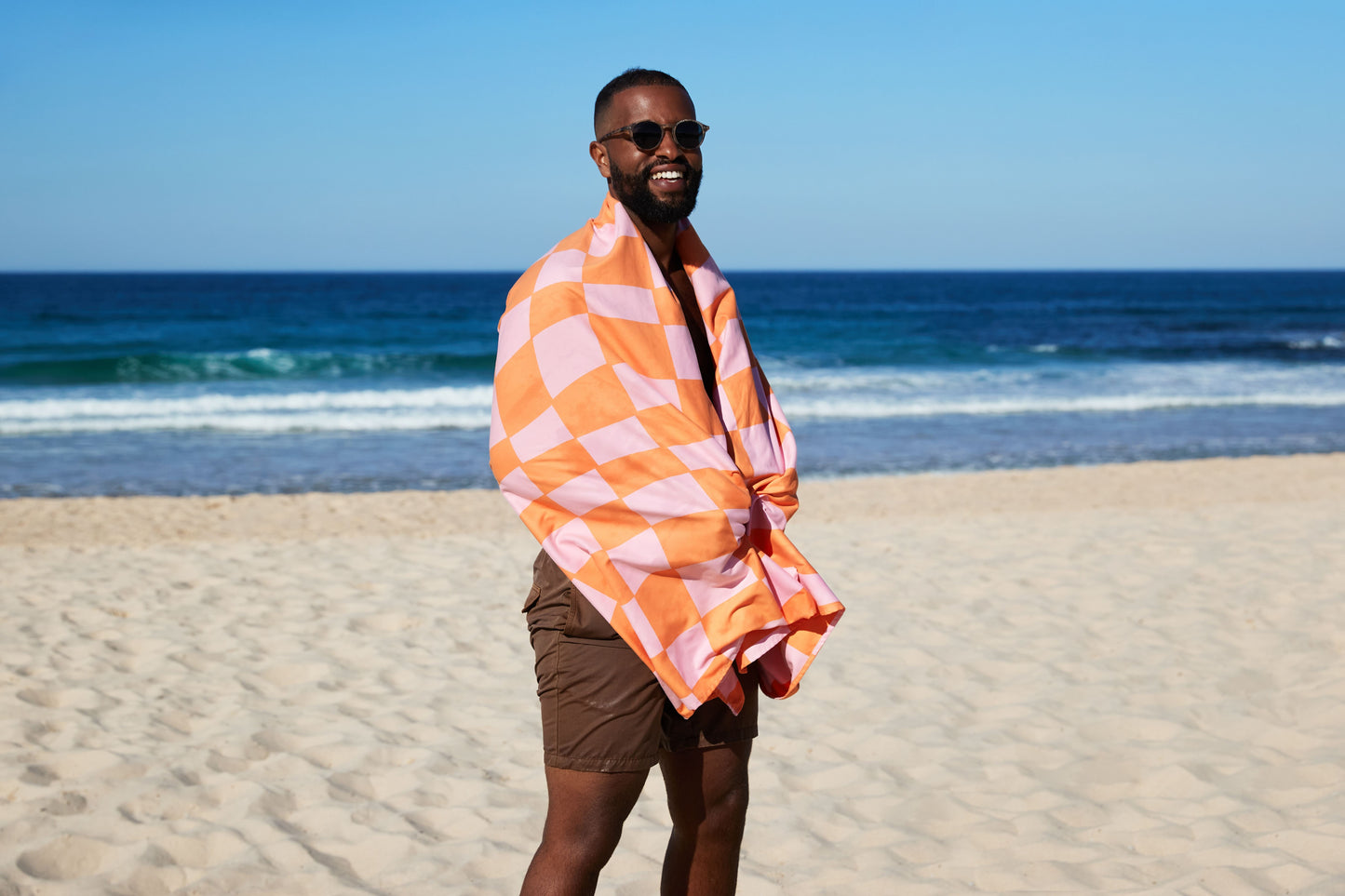 BEACH TOWEL DUO | CHECKMATE & GROOVY CHECK