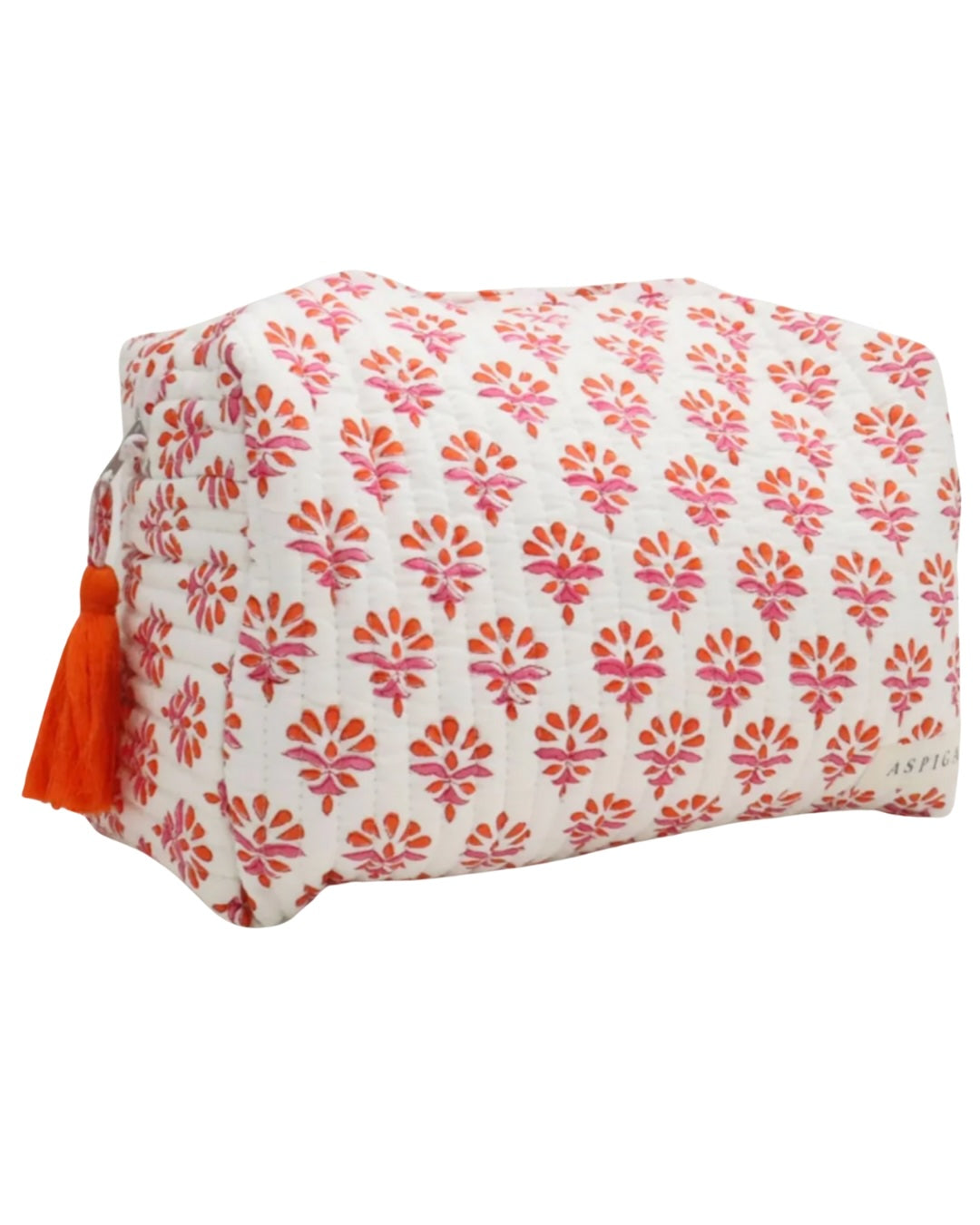 WASH BAG | HOT CORAL (MEDIUM)