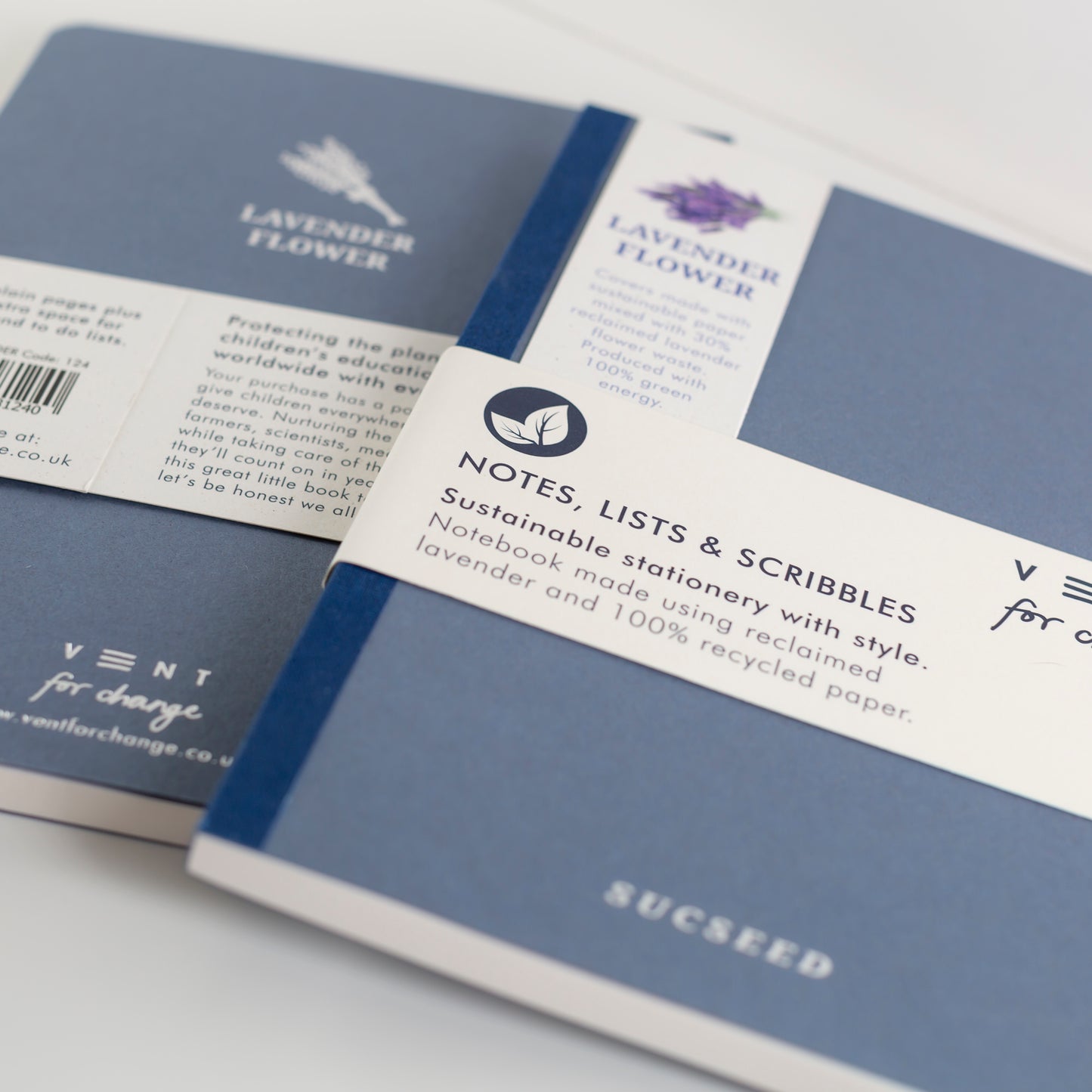 SUCSEED A5 NOTEBOOK | LAVENDER
