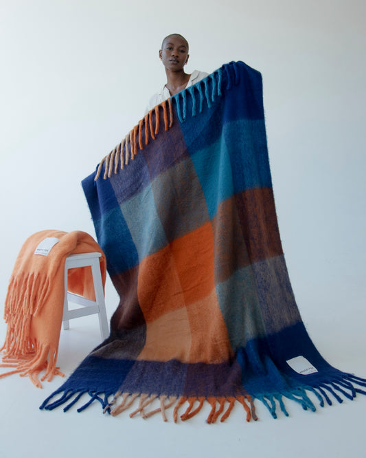 THE REYKJAVIK THROW | TOKYO LIGHTS - BACK IN STOCK AUTUMN!