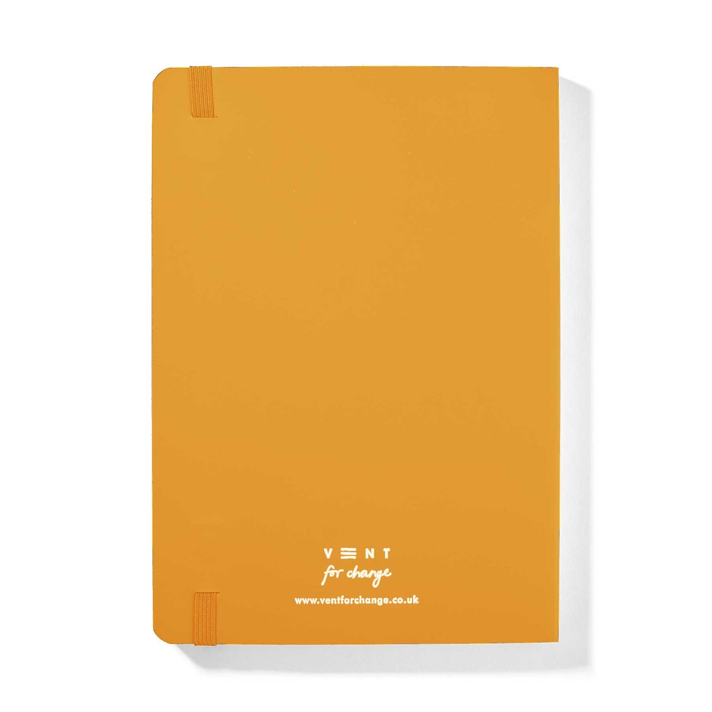 RECYCLED LEATHER 'MAKE A MARK' A5 NOTEBOOK | YELLOW