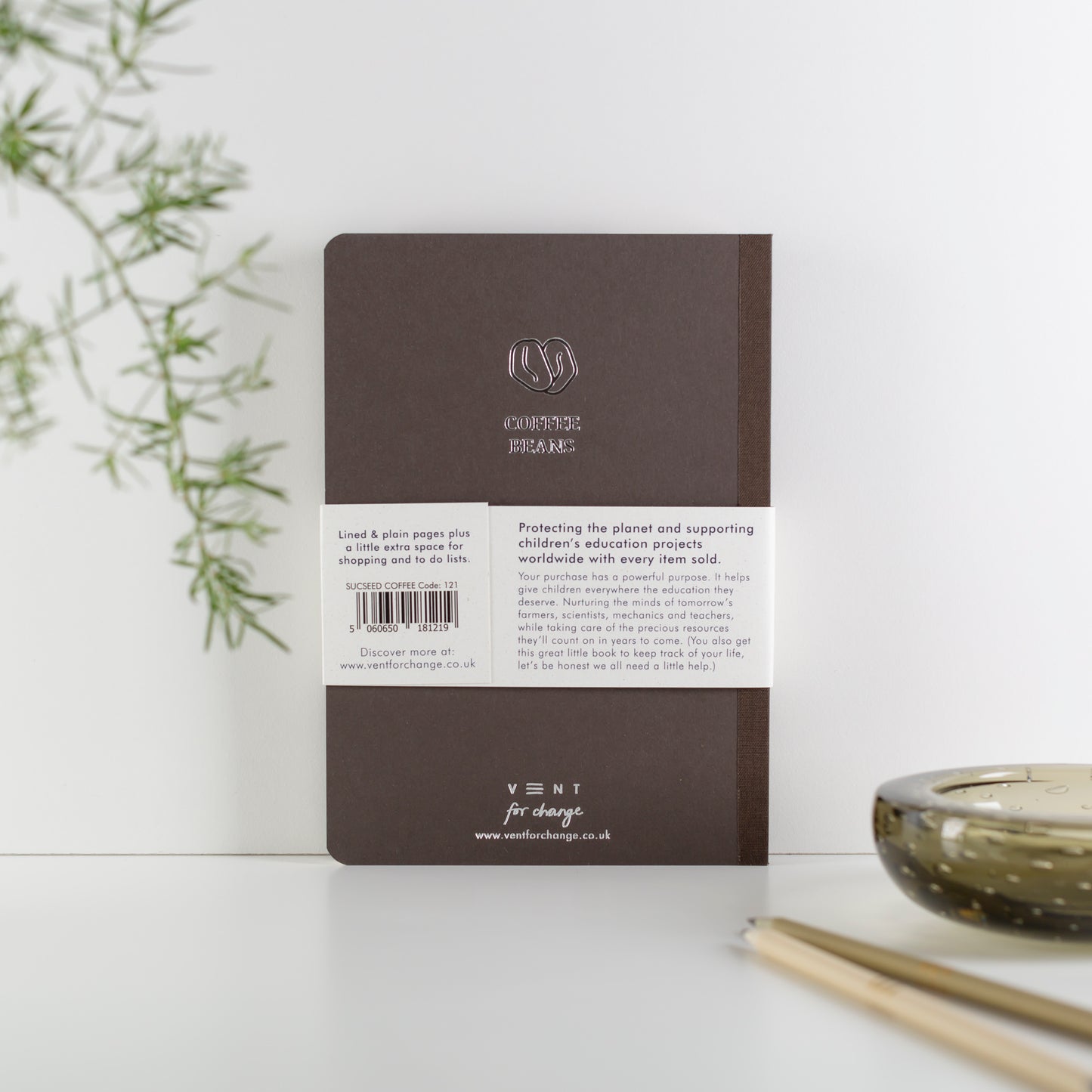 SUCSEED A6 NOTEBOOK | COFFEE BEAN