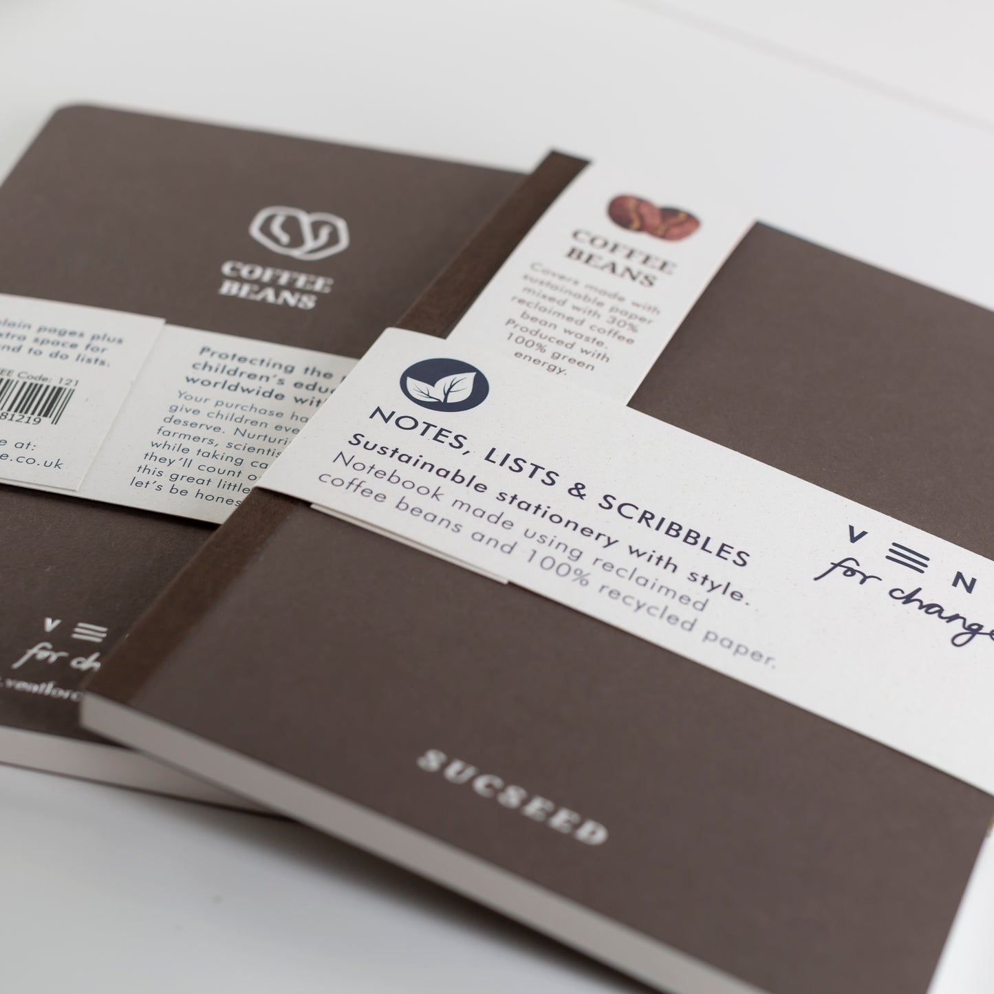 SUCSEED A6 NOTEBOOK | COFFEE BEAN