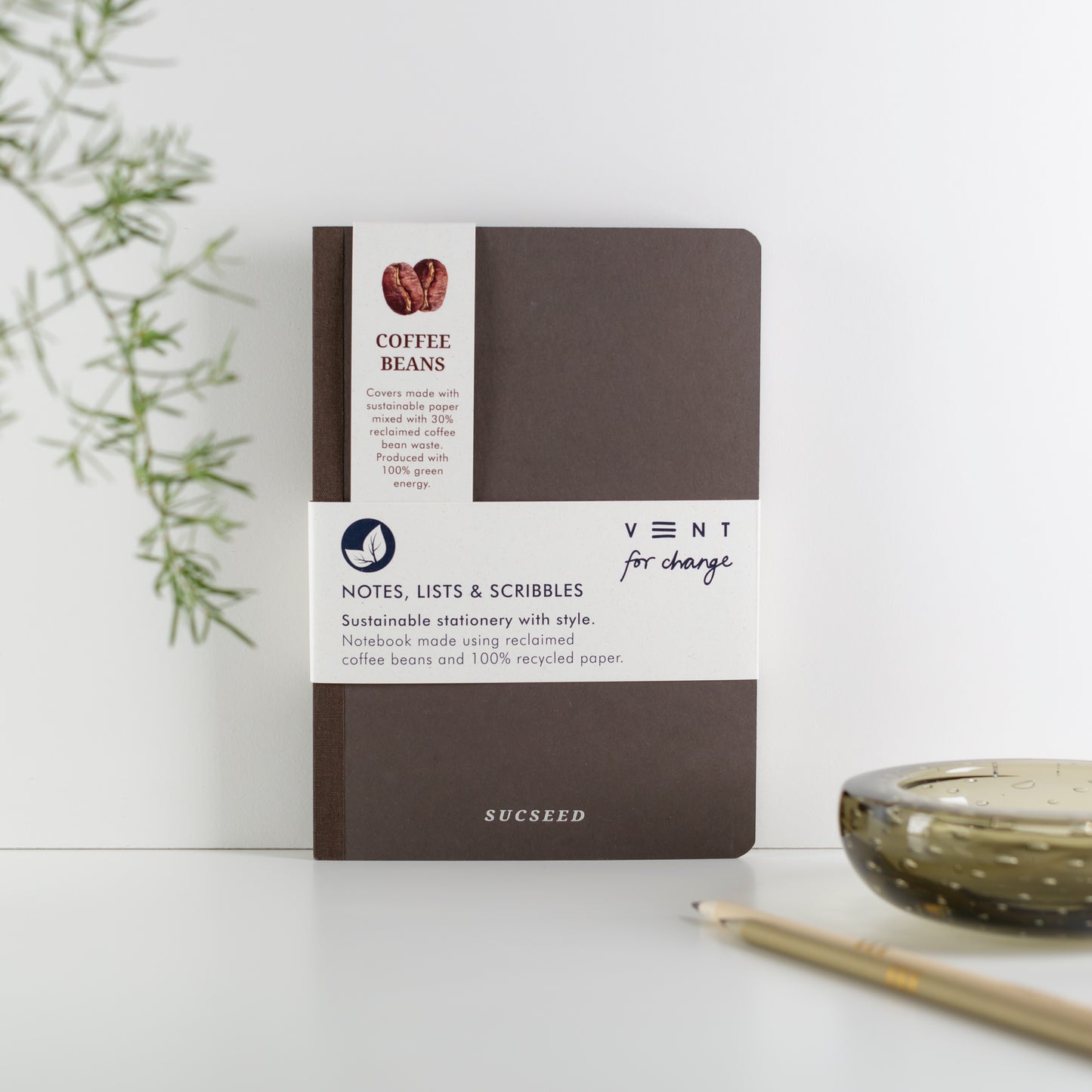 SUCSEED A6 NOTEBOOK | COFFEE BEAN