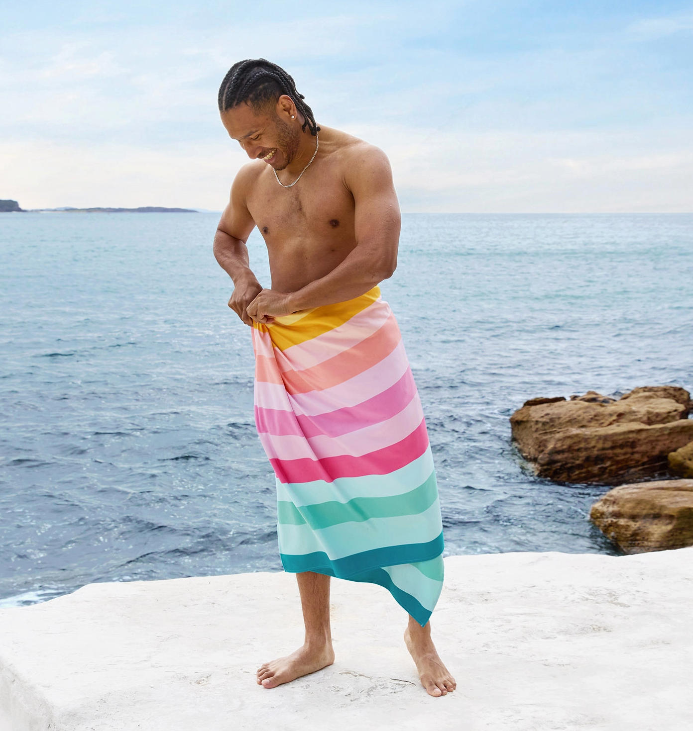 BEACH TOWEL | COASTAL CANDY