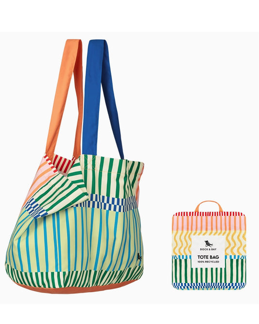BEACH / EVERYDAY TOTE | STRIPE UP YOUR LIFE