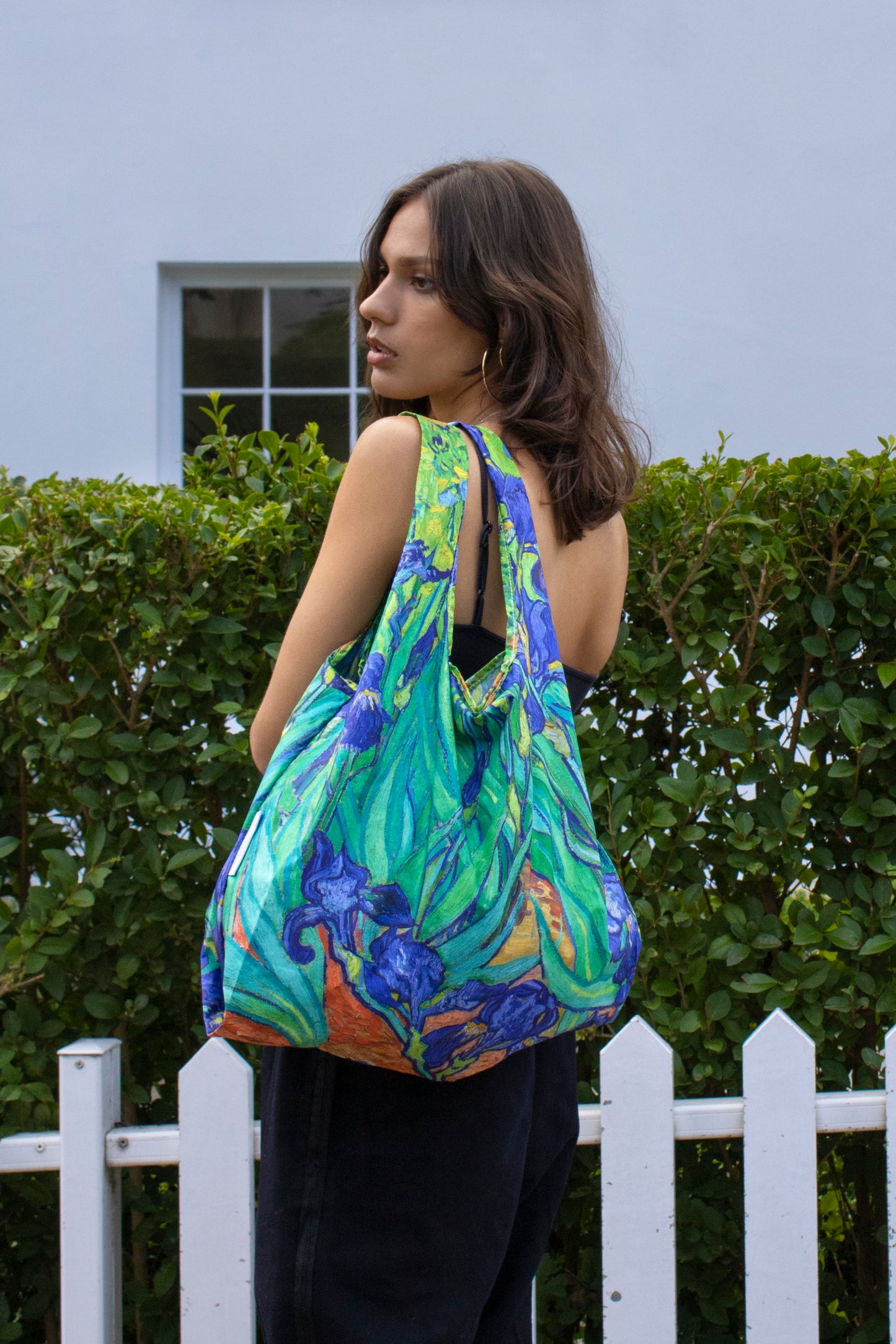 SHOPPER BAG | 'IRISES' BY VAN GOGH