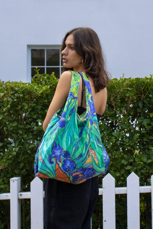 SHOPPER BAG | 'IRISES' BY VAN GOGH