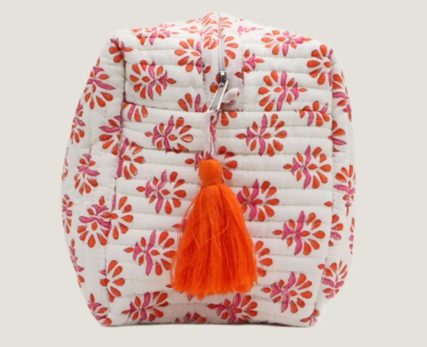 WASH BAG | HOT CORAL (MEDIUM)