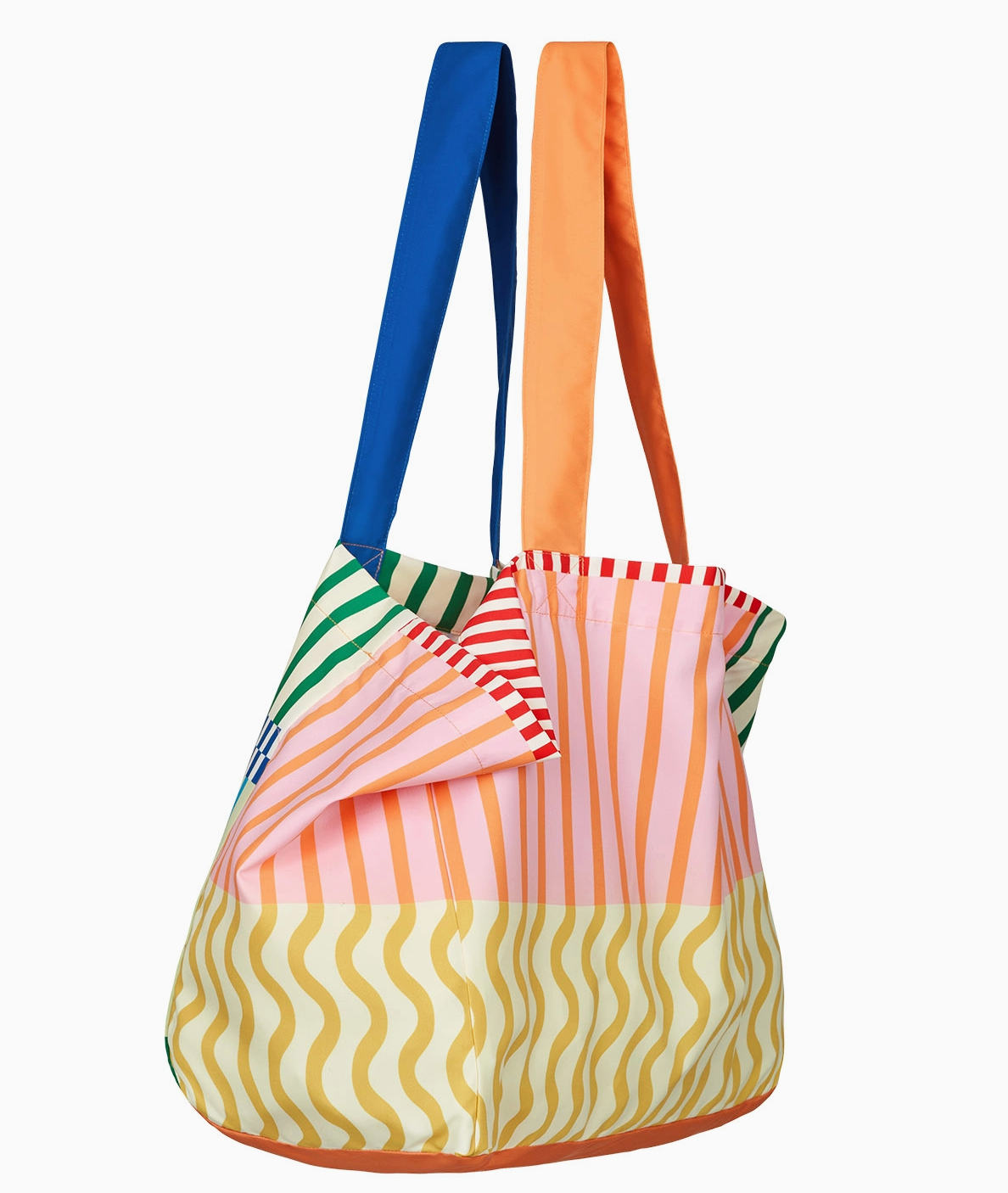 BEACH TOWEL & TOTE | LEMONADE WAVES