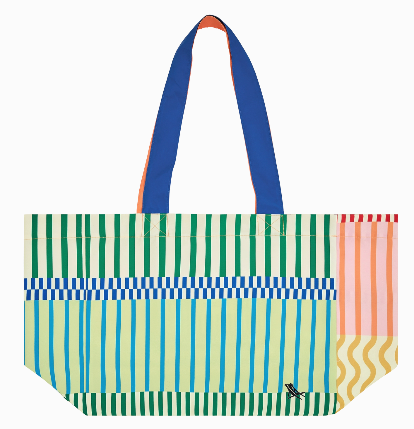 BEACH TOWEL & TOTE | LEMONADE WAVES