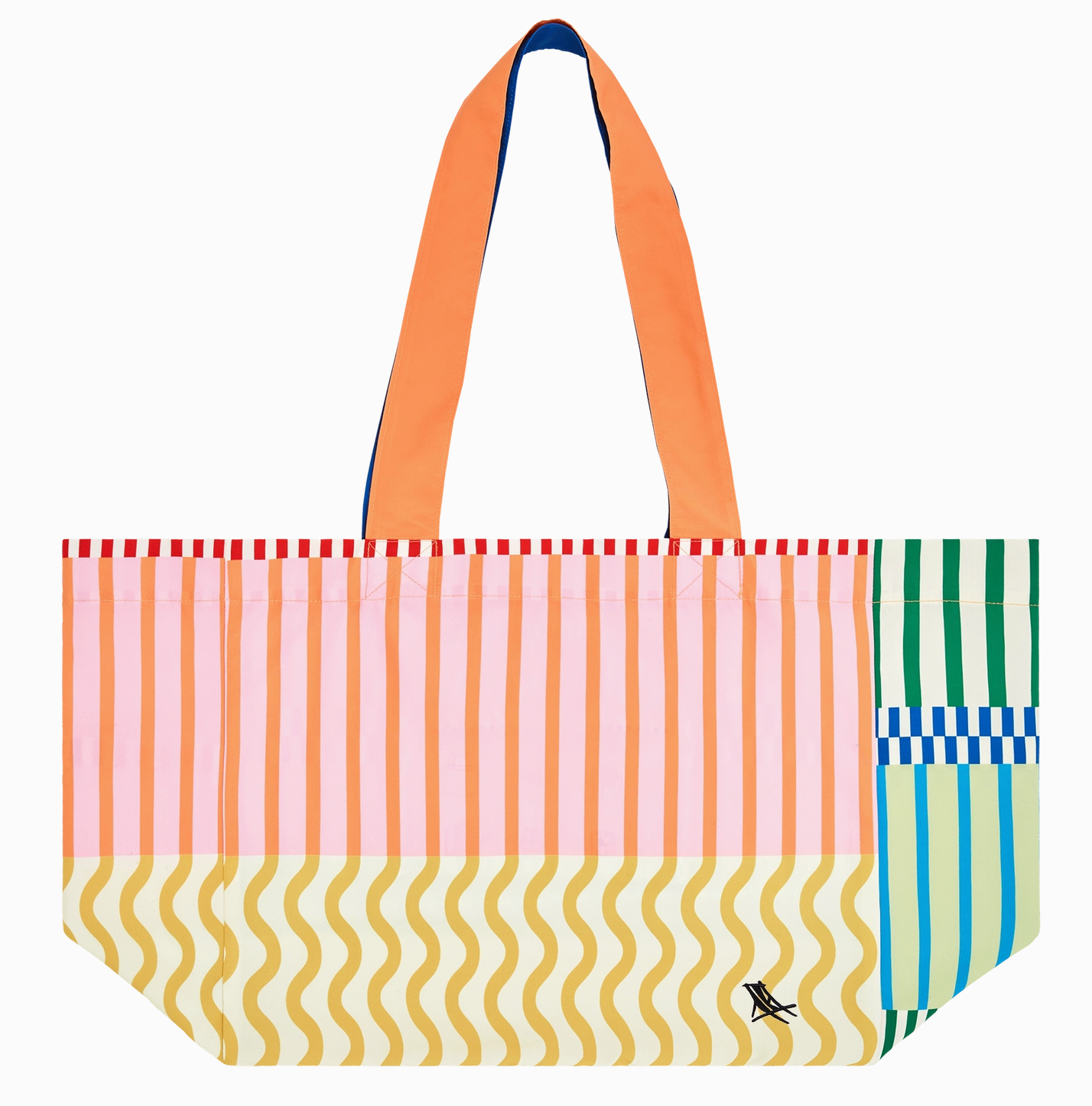 BEACH TOWEL & TOTE | LEMONADE WAVES