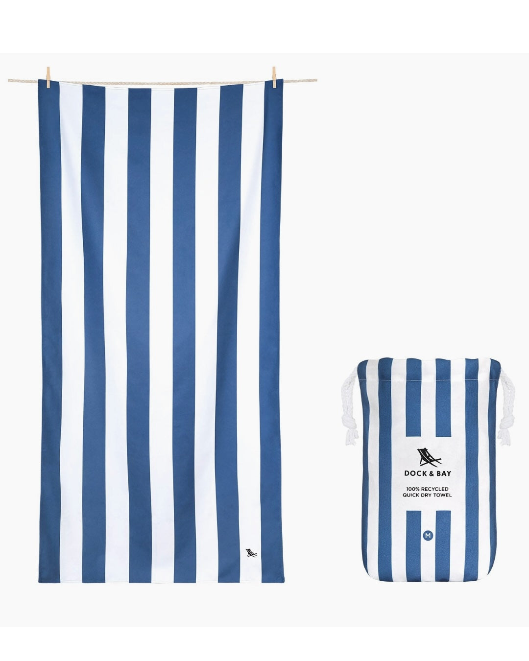 BEACH TOWEL | WHITSUNDAY BLUE