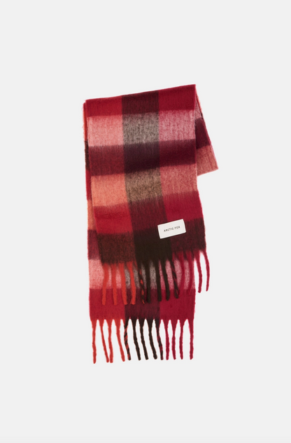THE REYKJAVIK SCARF | WINTERBERRY BURGUNDY