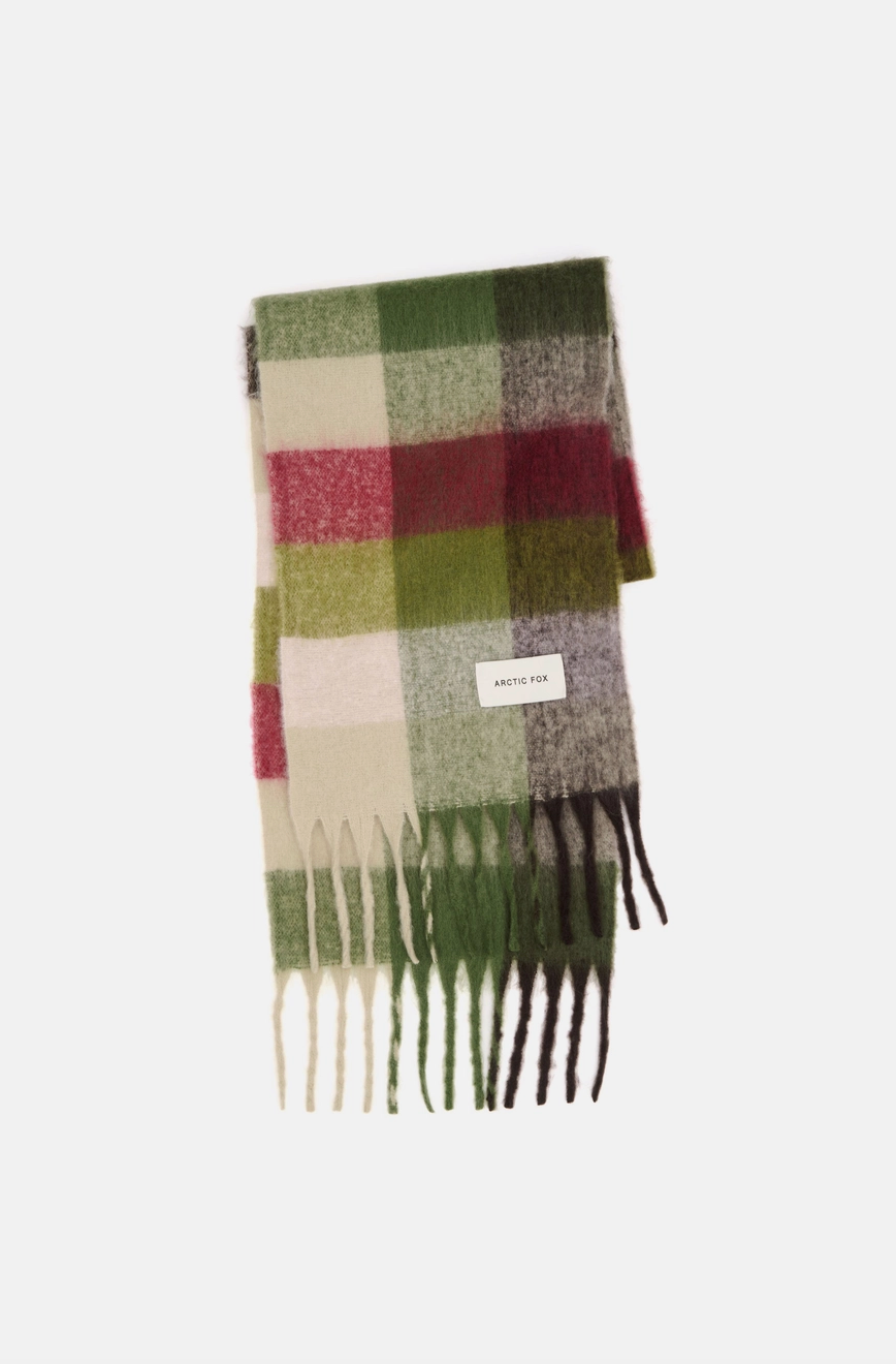 THE REYKJAVIK SCARF | MOSSY GREEN
