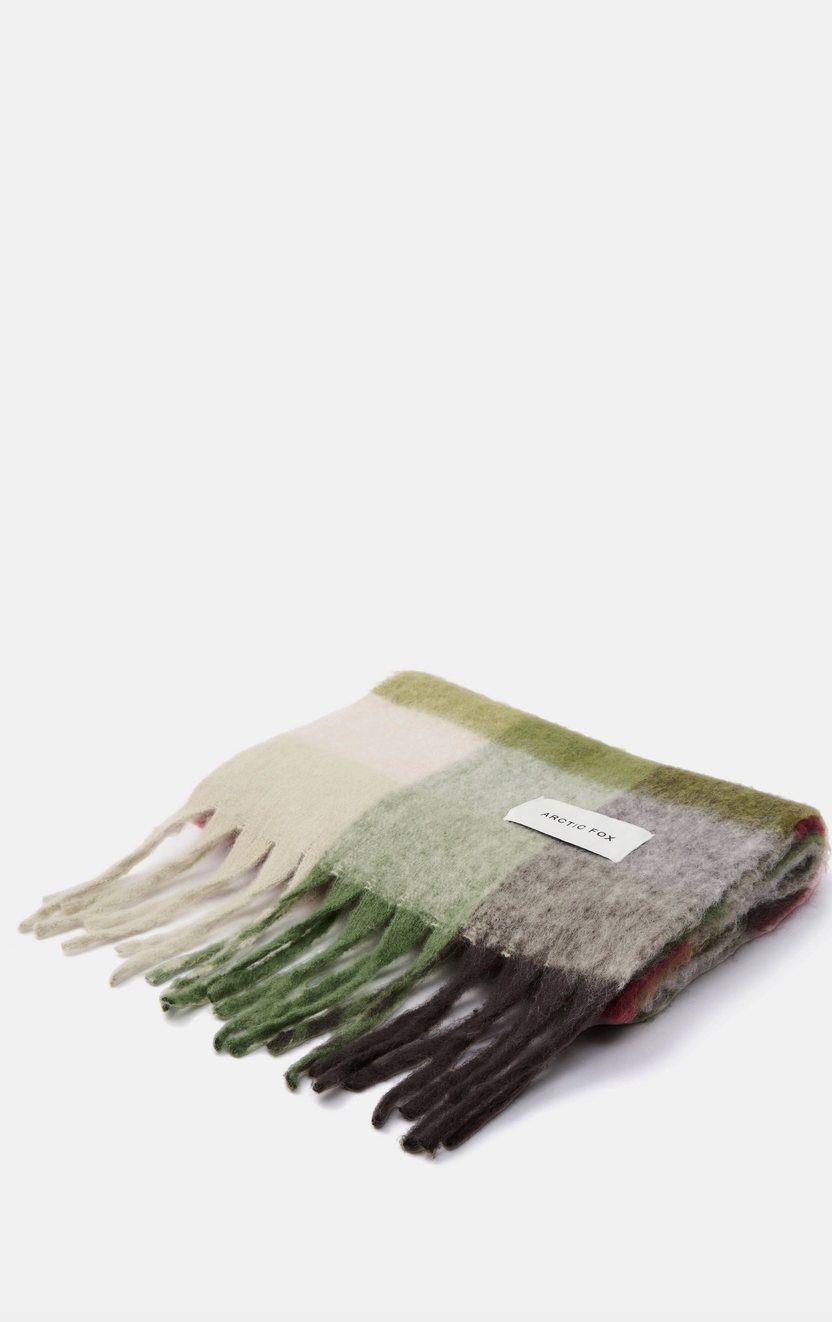 THE REYKJAVIK SCARF | MOSSY GREEN