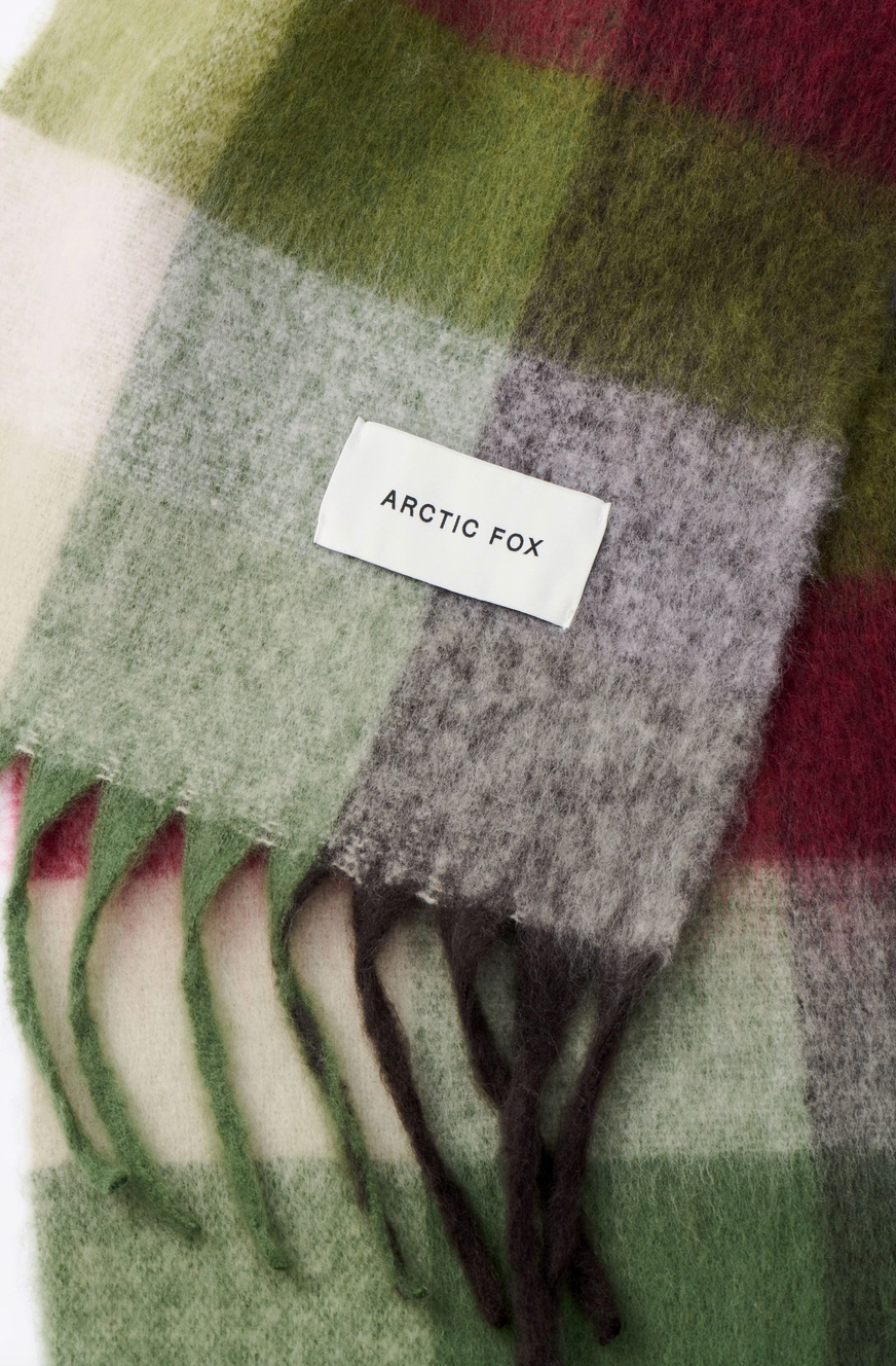 THE REYKJAVIK SCARF | MOSSY GREEN