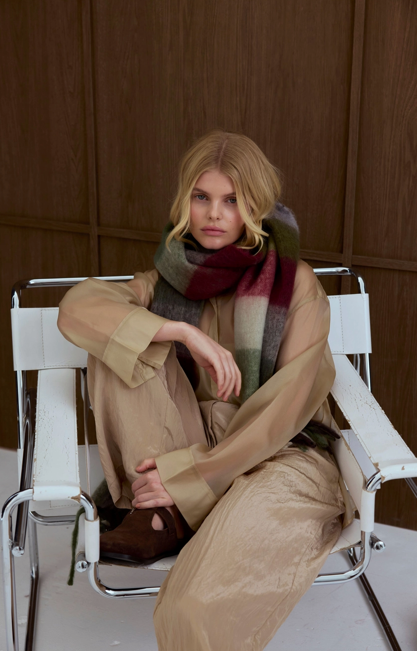 THE REYKJAVIK SCARF | MOSSY GREEN