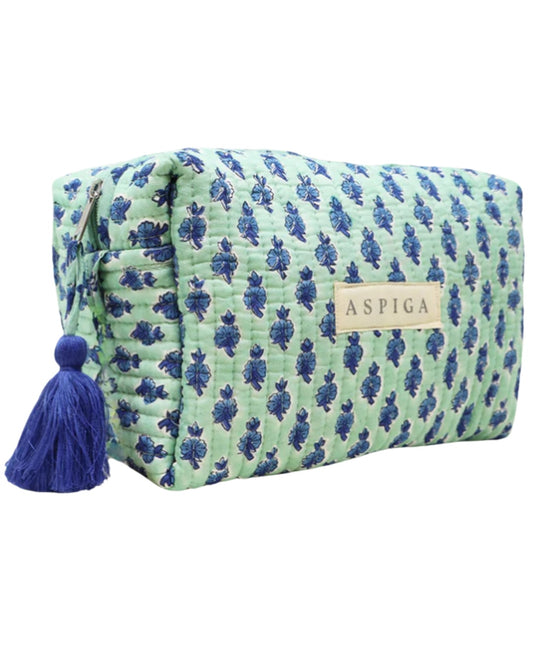 WASH BAG | BUTI TEAL (MEDIUM)