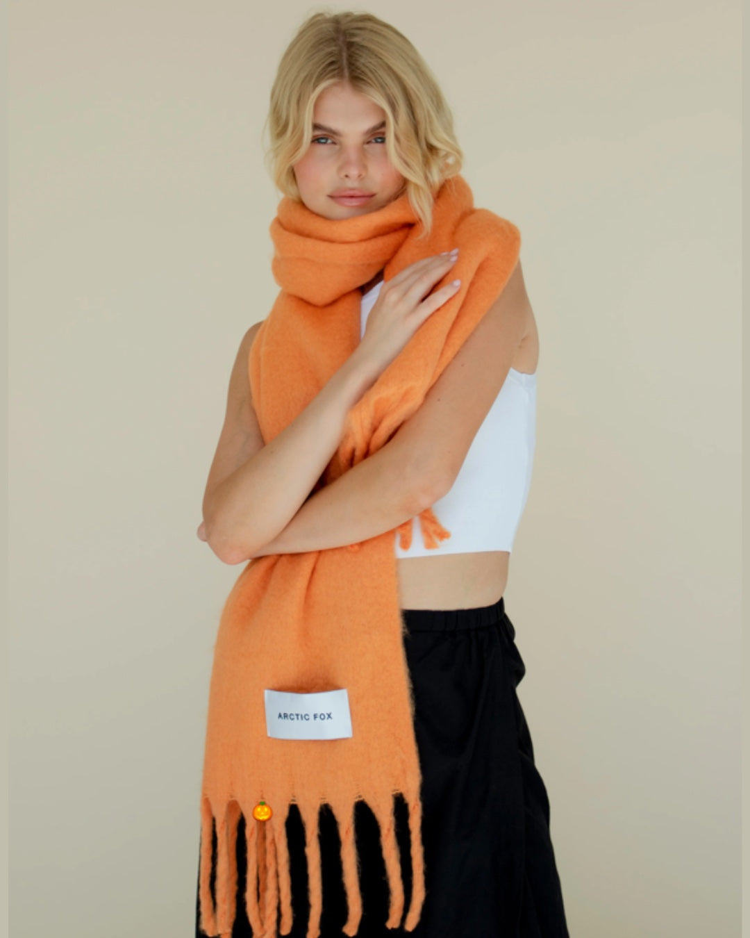 THE STOCKHOLM SCARF | APRICOT