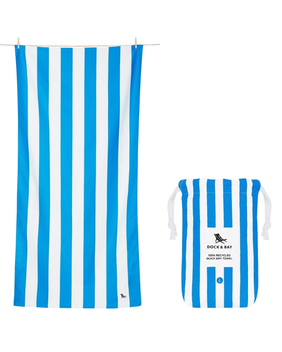 BEACH TOWEL | BONDI BLUE