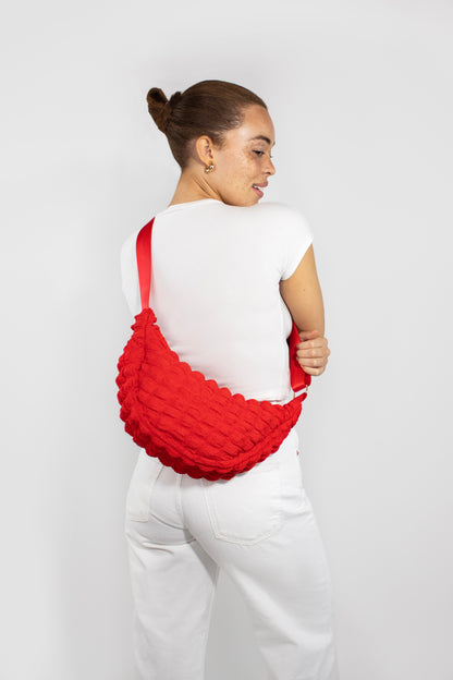 CROSSBODY BAG | RED