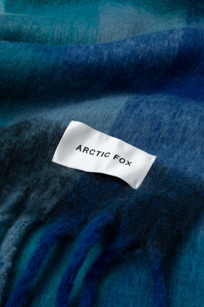 THE REYKJAVIK SCARF | BLUE CHECK