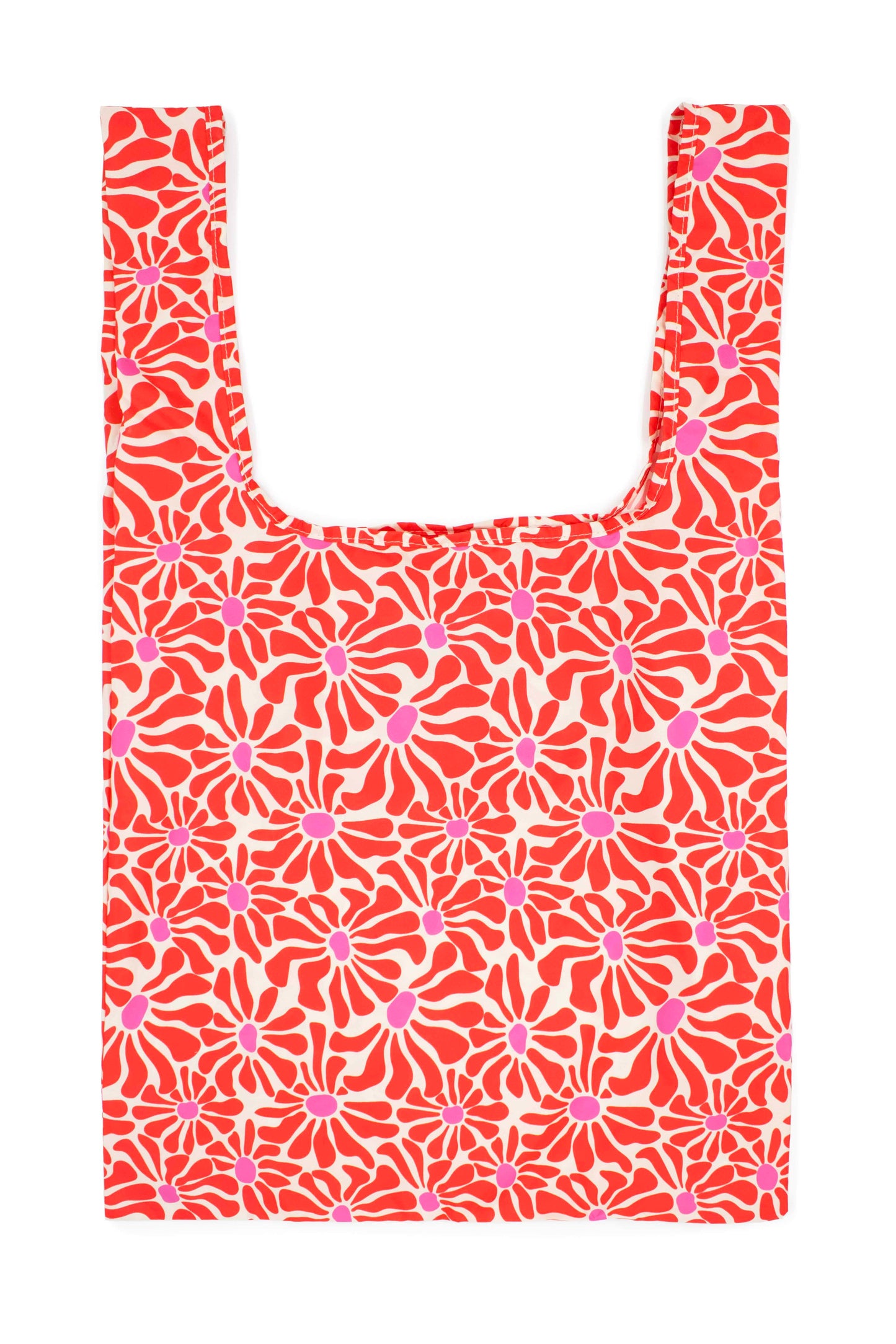 SHOPPER BAG | ABSTRACT RED