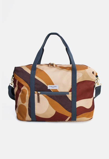 WEEKENDER BAG | ABSTRACT CARAMEL