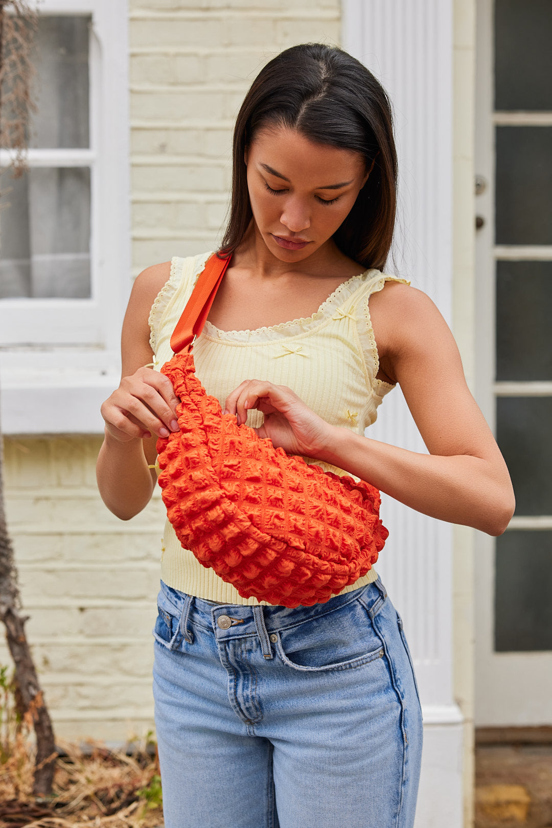 CROSSBODY BAG | ORANGE