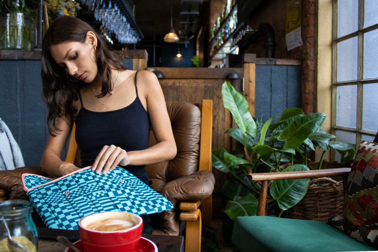 LAPTOP SLEEVE | TRIPPY CHECK