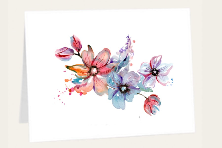 PLANTABLE GREETINGS CARD | 'FLOWERS'