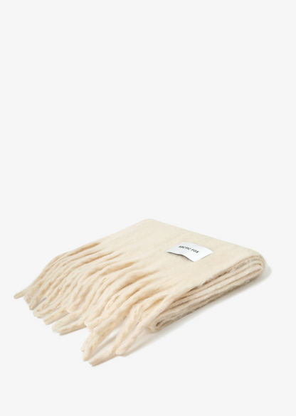 THE REYKJAVIK SCARF | RICE WHITE