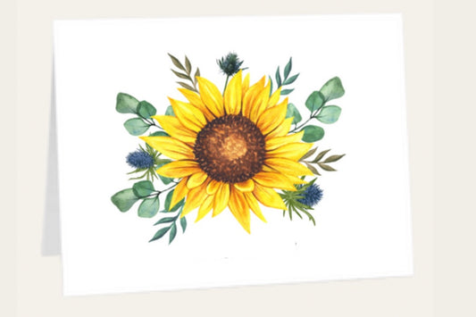 PLANTABLE GREETINGS CARD | 'SUNFLOWER'