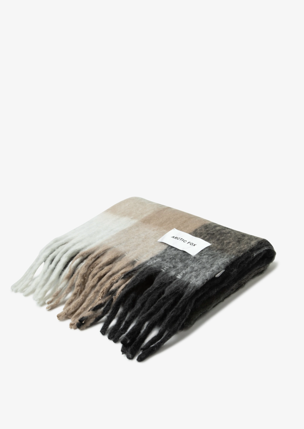 THE REYKJAVIK SCARF | BLACK CHECK