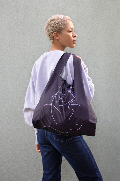 RECYCLED PLASTIC SHOPPER | ELSPETH