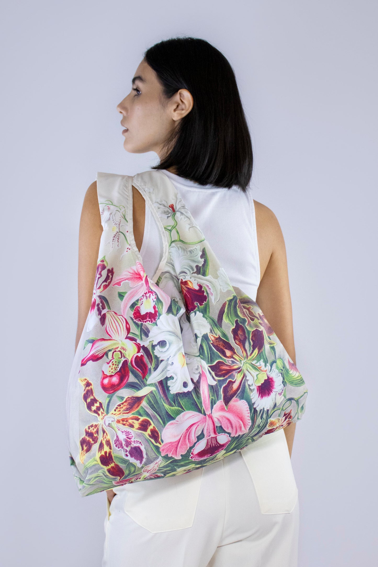 RECYCLED PLASTIC SHOPPER | HAECKEL – ORCHIDAE