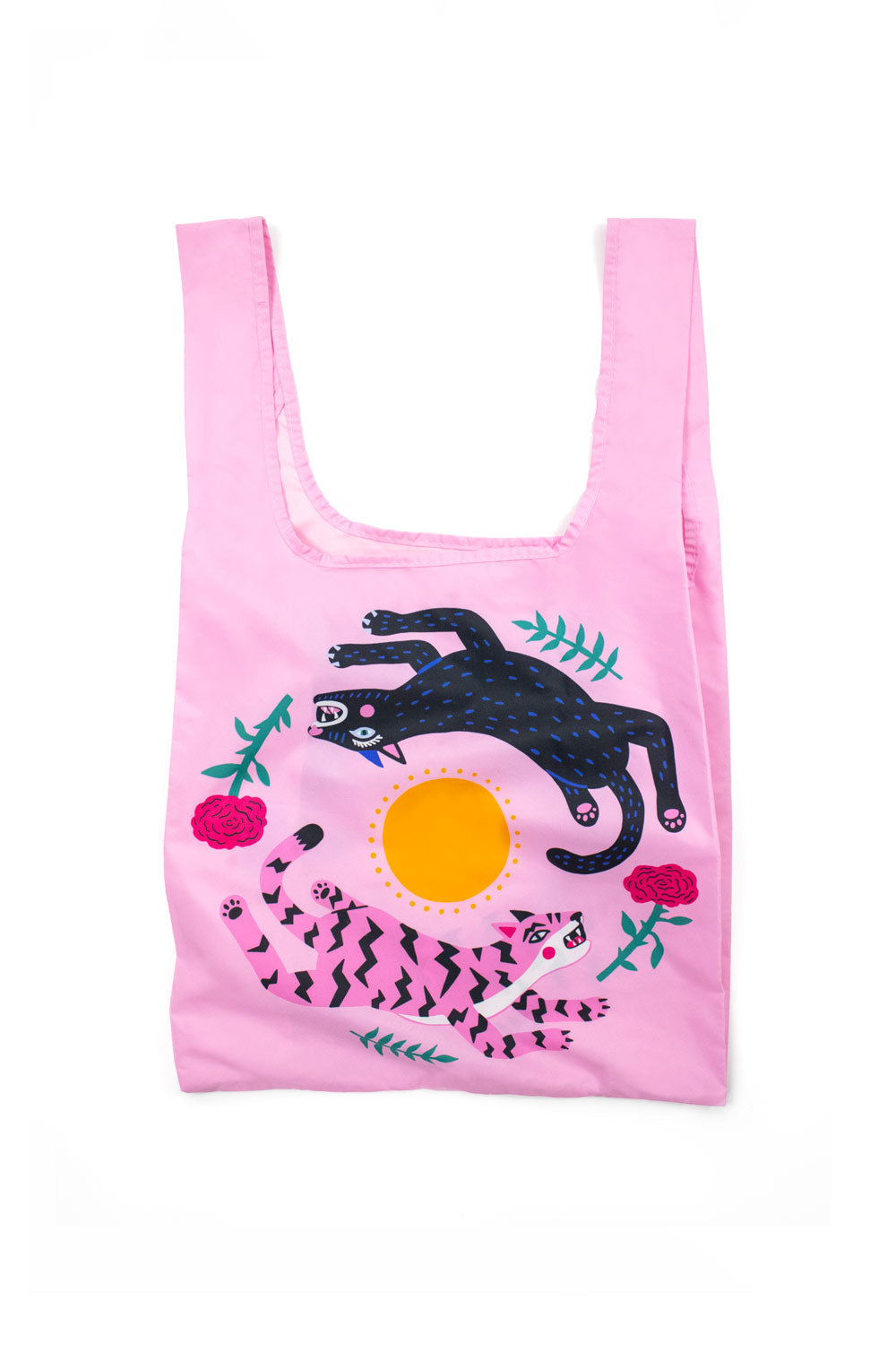 RECYCLED PLASTIC SHOPPER | LEAPING CATS