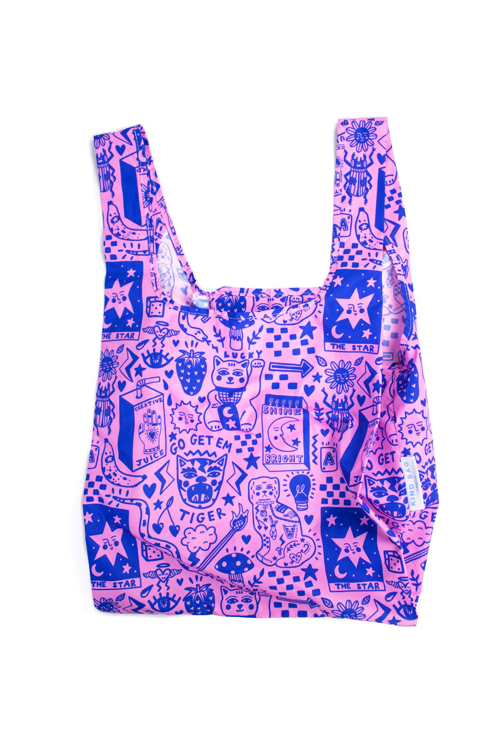 RECYCLED PLASTIC SHOPPER | TIGER