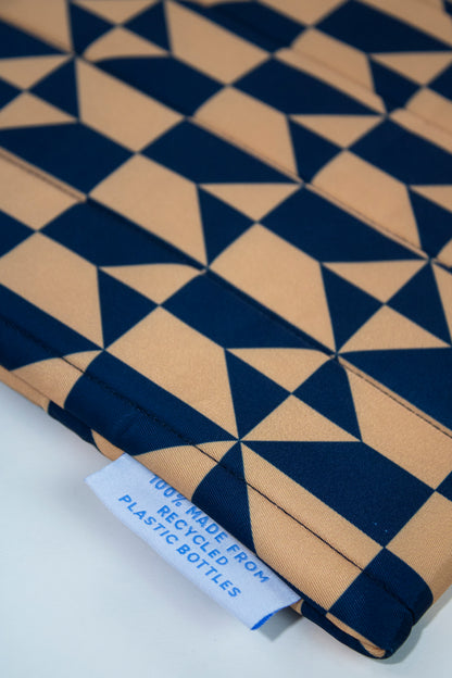 LAPTOP SLEEVE | NAVY COFFEE