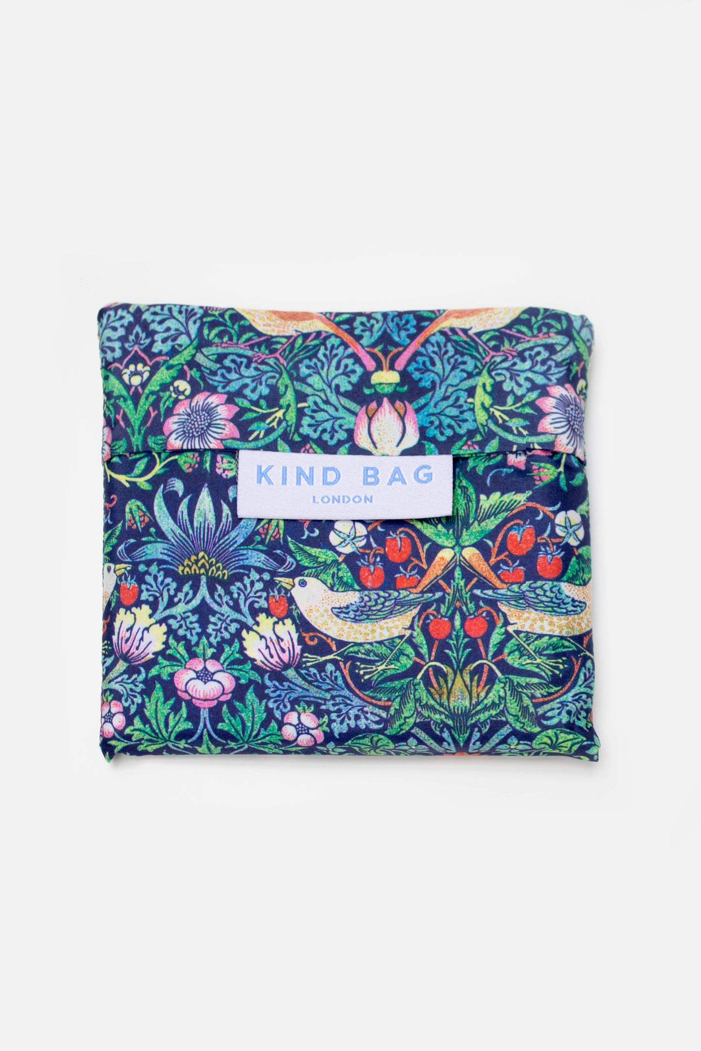 RECYCLED PLASTIC SHOPPER | WILLIAM MORRIS STRAWBERRY THIEF